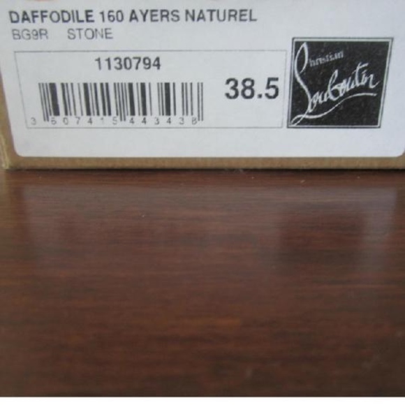 Louboutin Python Daffodile Platform Pumps - Picture 7 of 8